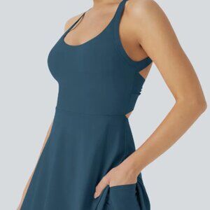 HALARA Active Blue Easy Peezy Dress